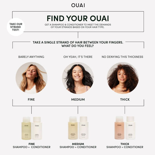Ouai Shampoo & Conditioner 10ml | Sachet Size
