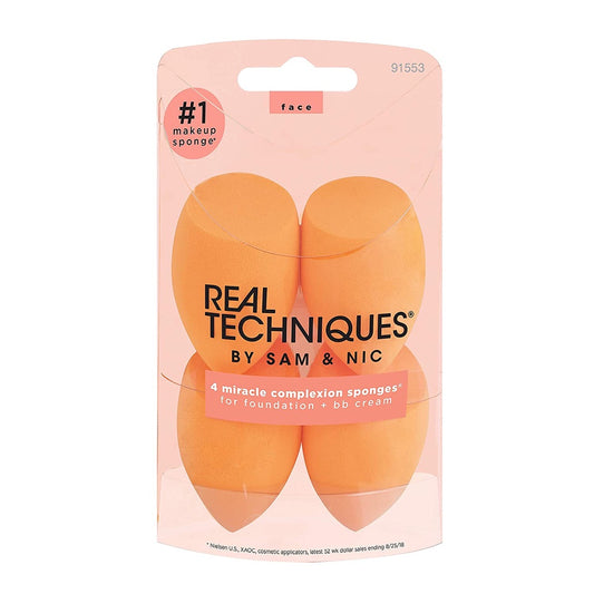 Real Techniques 4-PC Miracle Complexion Sponge