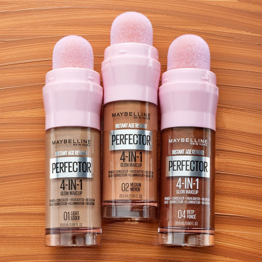 Maybelline Instant Age Rewind Perfector 20ml | US Version | 4-in-1 Glow Makeup