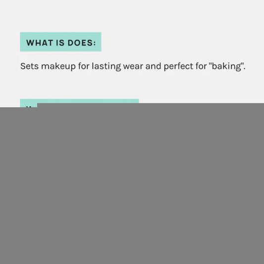 AOA Perfect Loose Setting Powder 7g