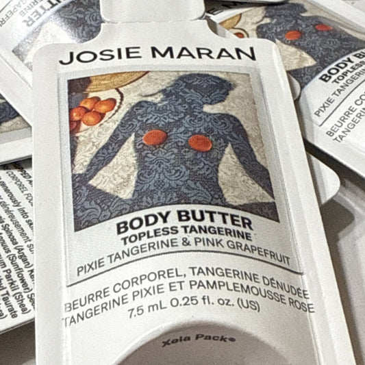Josie Mara Body Butter TOPLESS TANGERINE 7.5ml | Mini Size