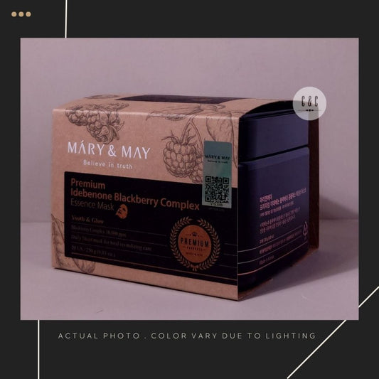 Mary & May Premium Idebenone Blackberry Complex Mask EXP 02.27