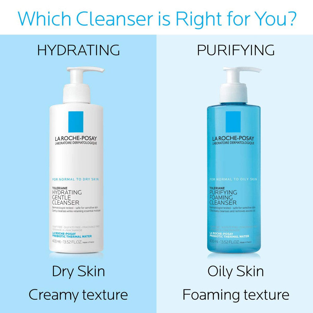 La Roche Posay Toleriane Purifying Foaming Cleanser | Normal to Oily Skin
