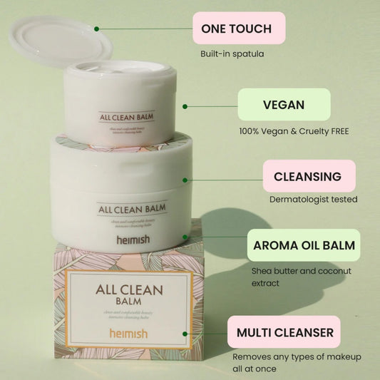 Heimish All Clean Balm | Makeup Removing Cleansing Balm