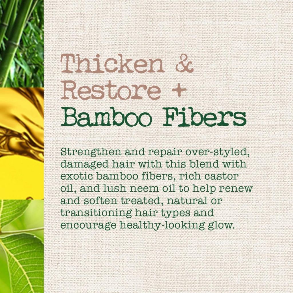 Maui Moisture Hair Care Thicken & Restore Bamboo Fibers 385ml