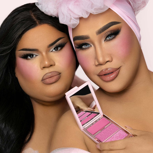 One Size Cheek Clapper Blush | 3D Blush Trio Palette