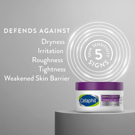 Cetaphil DermaControl Purifying Clay Mask 85g | For Oily Sensitive Skin
