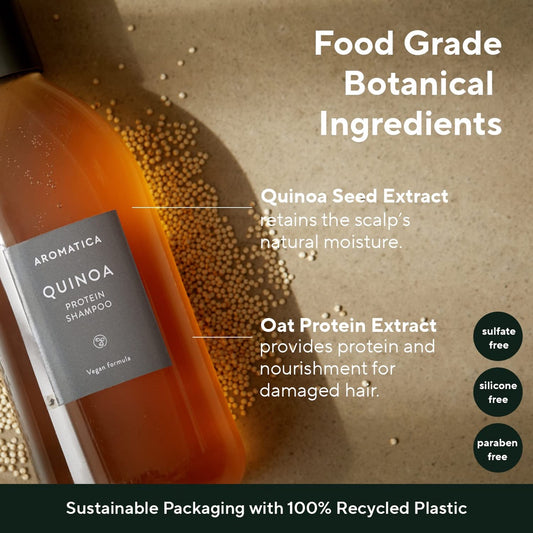 Aromatica Quinoa Protein Shampoo 400ml