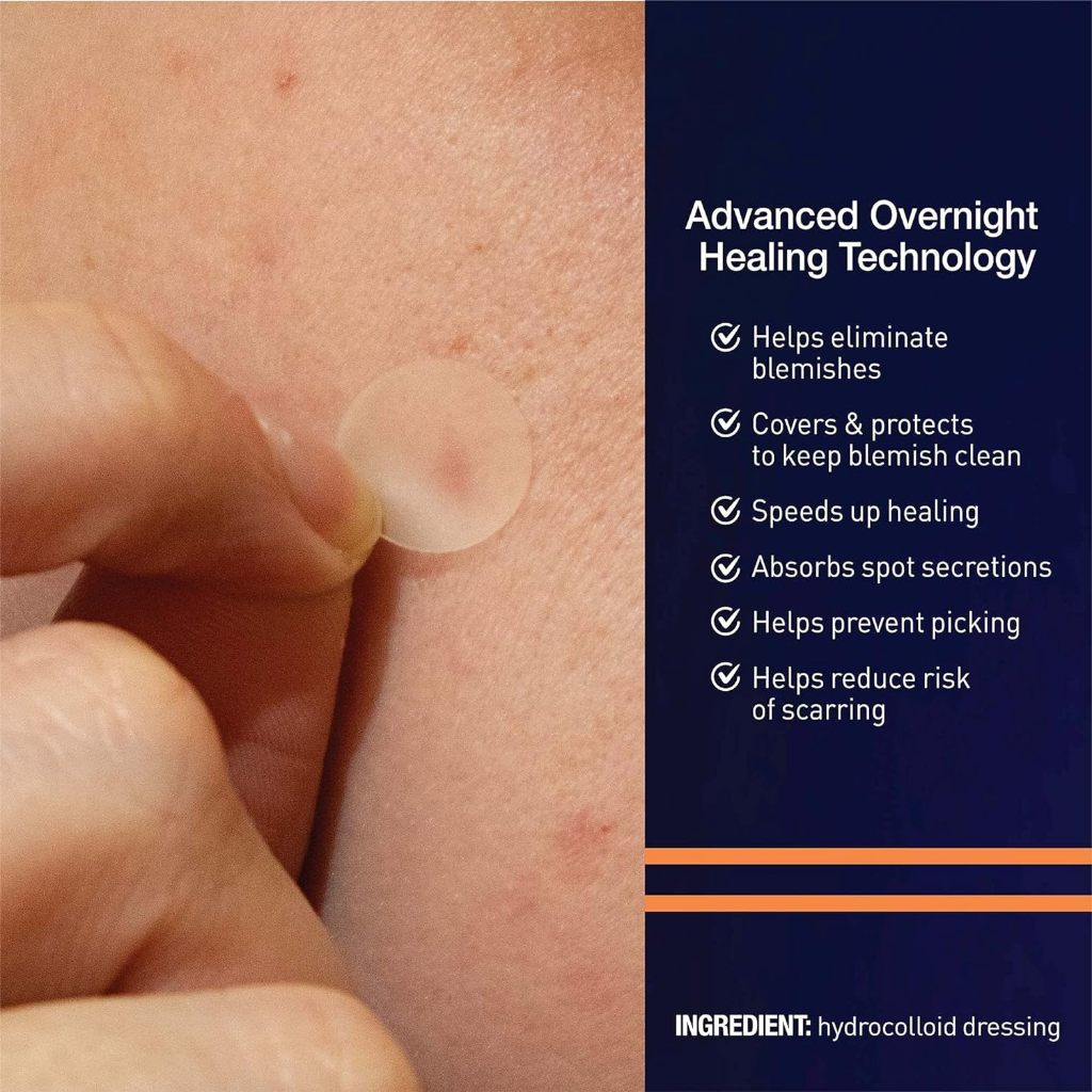 Panoxyl PM Overnight Spot Patches | 40-Count Hydrocolloid Patches