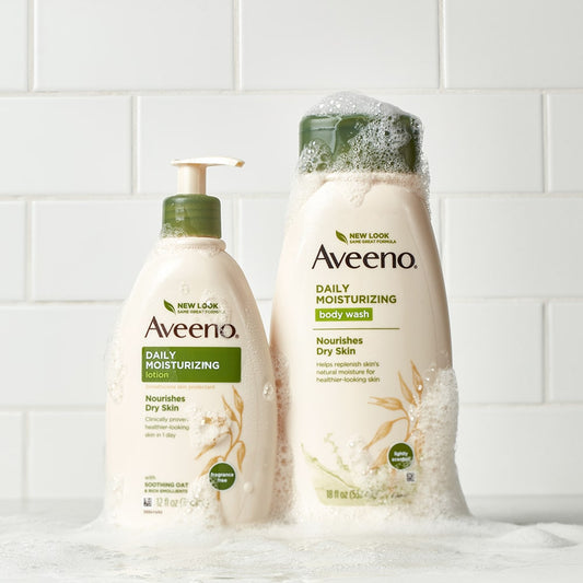 Aveeno Daily Moisturizing Body Wash with Nourishing Oat 12oz