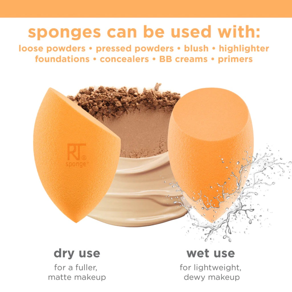 Real Techniques 4-PC Miracle Complexion Sponge