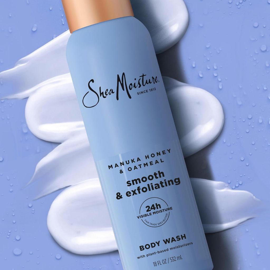 SheaMoisture Manuka Honey Oatmeal Body Wash 532ml
