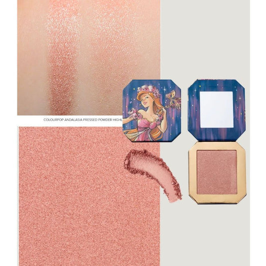 Colourpop x Disney Masquerade Highighter & Blush pressed powder It's a ball pouch