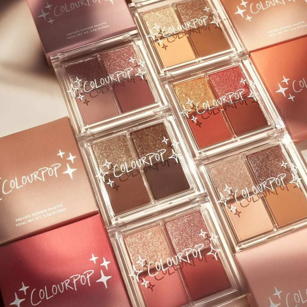 Colourpop Quad Shadow Palette | 4 Pan Pressed Palette
