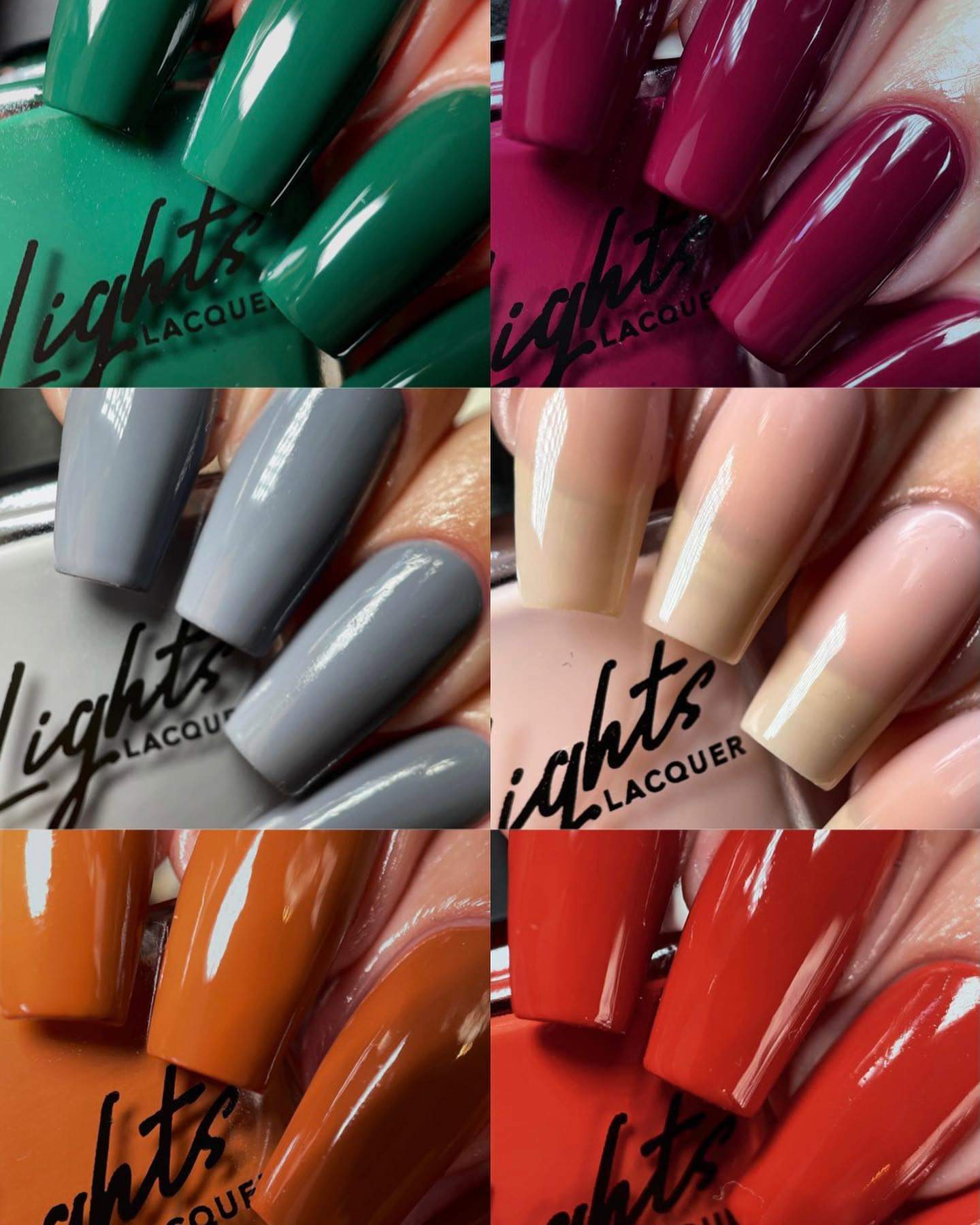 Lights Lacquer Nail Polish 12ml WHO DID IT | Sold Per Piece