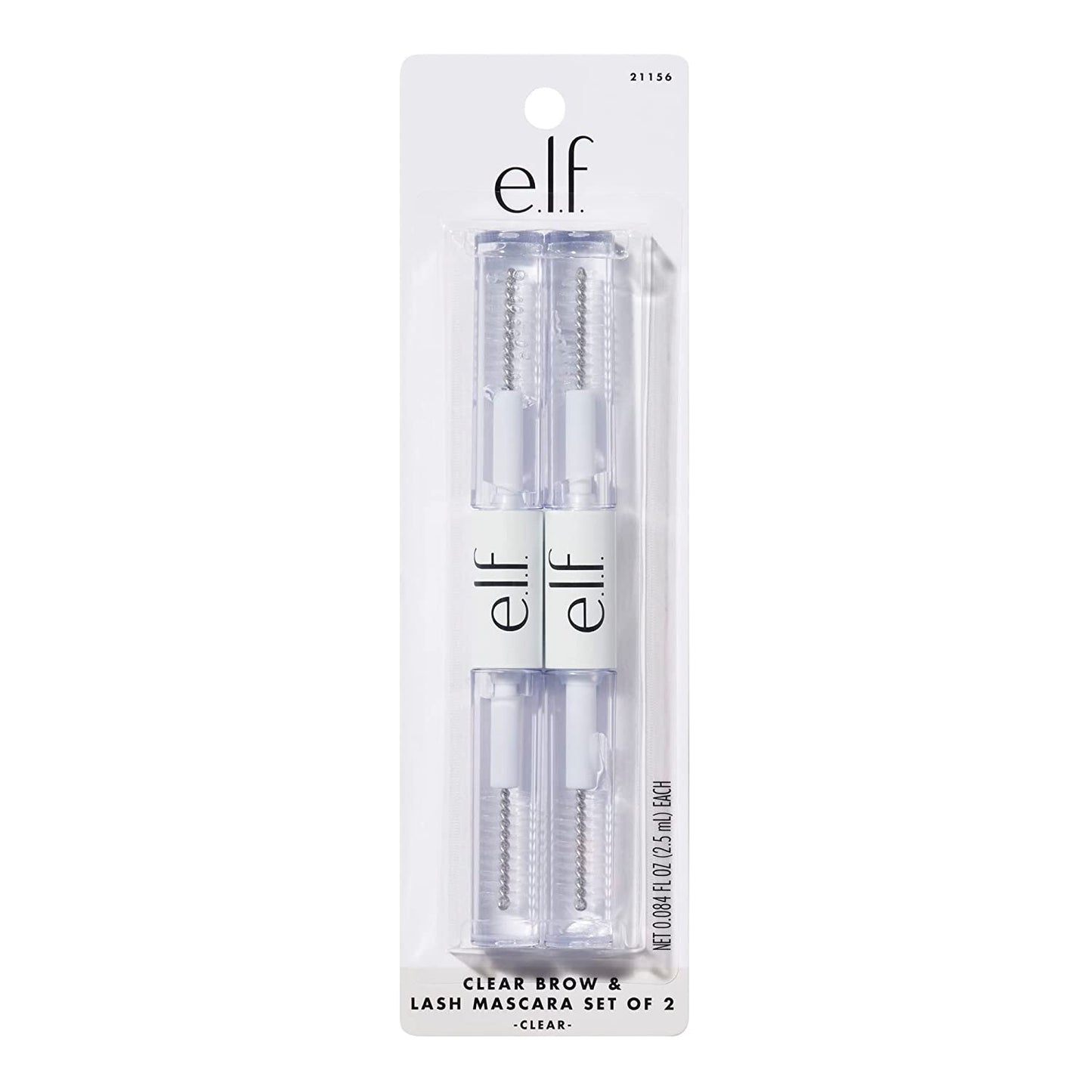 ELF Clear Brow & Lash Mascara 2.5ml 2-PACK