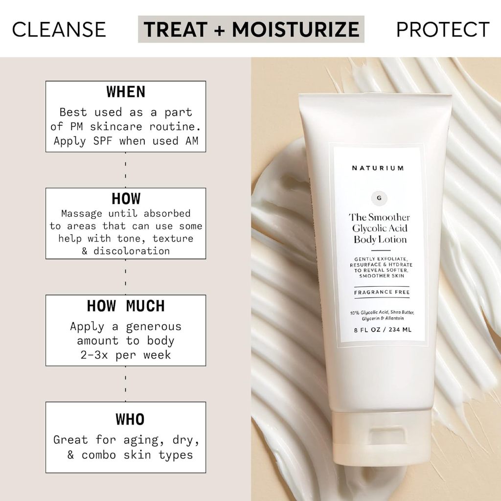 Naturium The Smoother Glycolic Acid Body Lotion 234ml