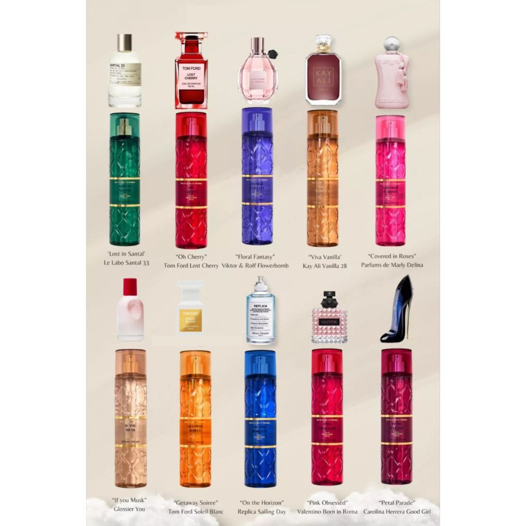 Bath and Body Works OH CHERRY | Fine Fragrance Mist 236ml