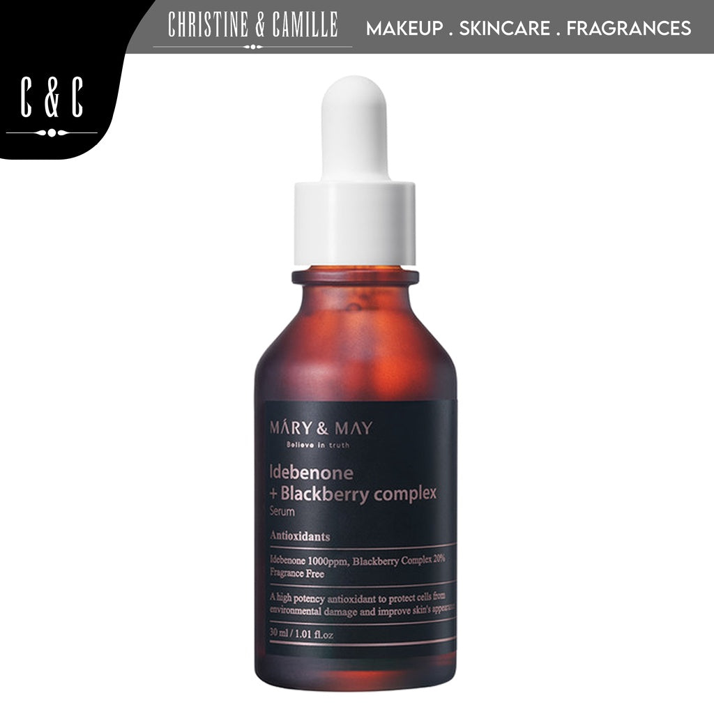 Mary & May Idebenone + Blackberry Complex Serum 30ml EXP 11.26