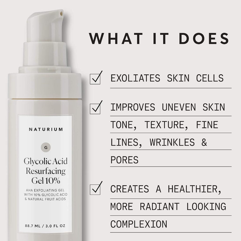 Naturium Glycolic Acid Resurfacing Gel 10% 88.7ml