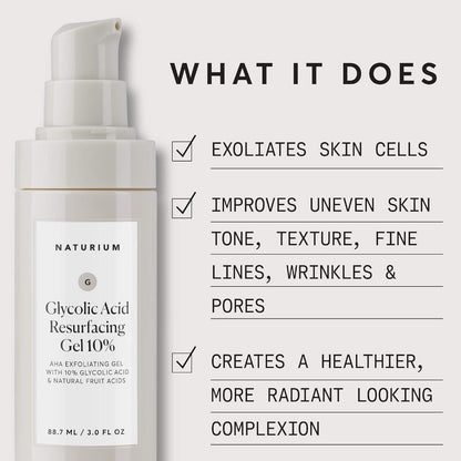 Naturium Glycolic Acid Resurfacing Gel 10% 88.7ml