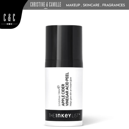 The Inkey List Apple Cider Vinegar Acid Peel 30ml | Even Skintone & Texture | Best for Blemish Prone
