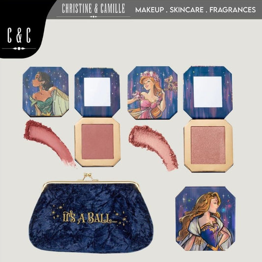 Colourpop x Disney Masquerade Highighter & Blush pressed powder It's a ball pouch
