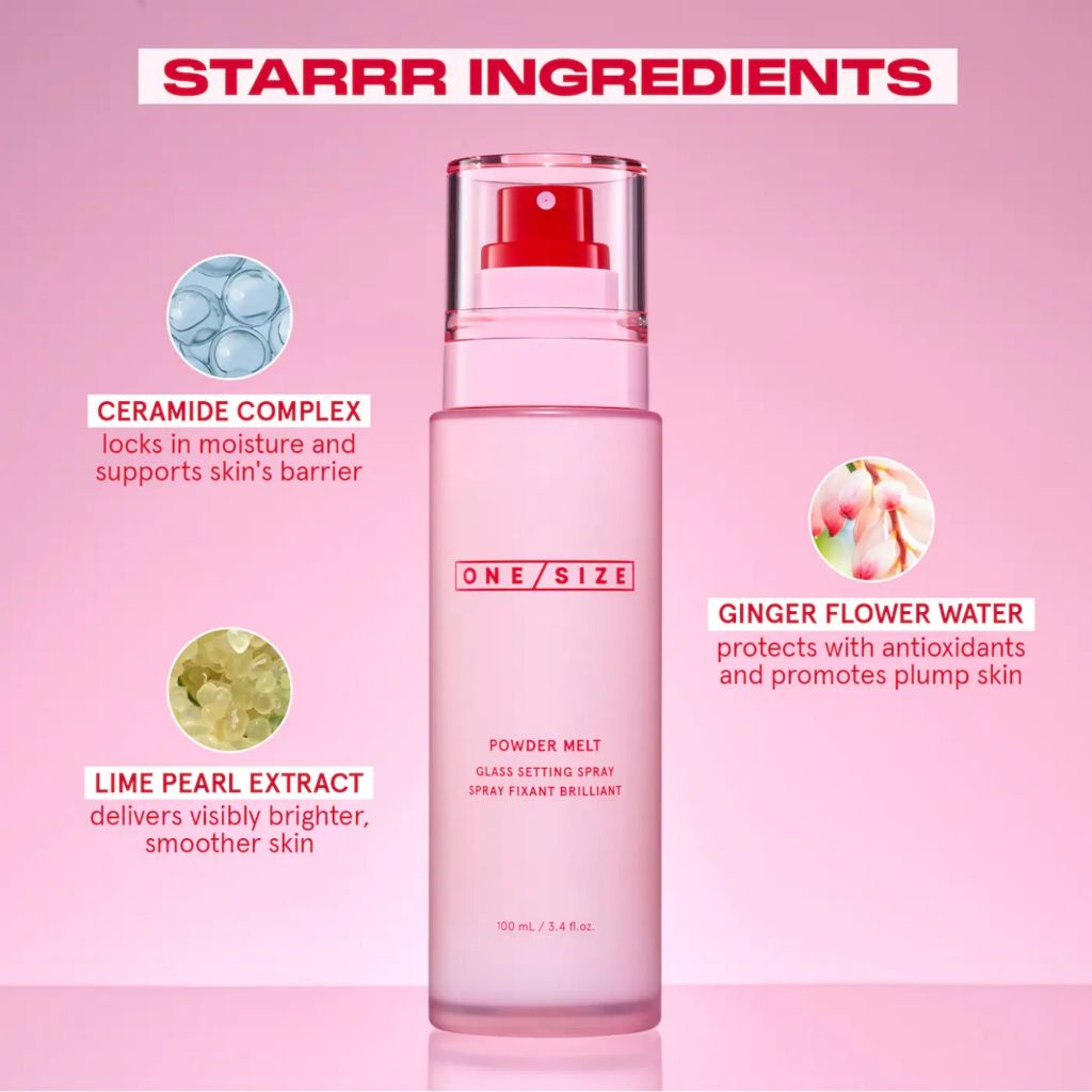 One Size Powder Melt Glass Setting Spray 100ml