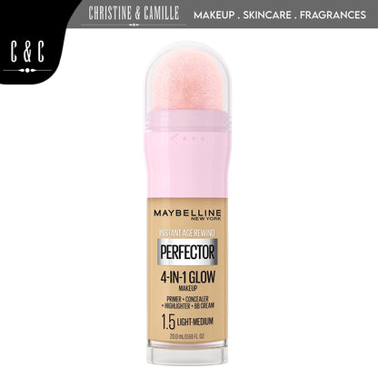 Maybelline Instant Age Rewind Perfector 20ml | US Version | 4-in-1 Glow Makeup