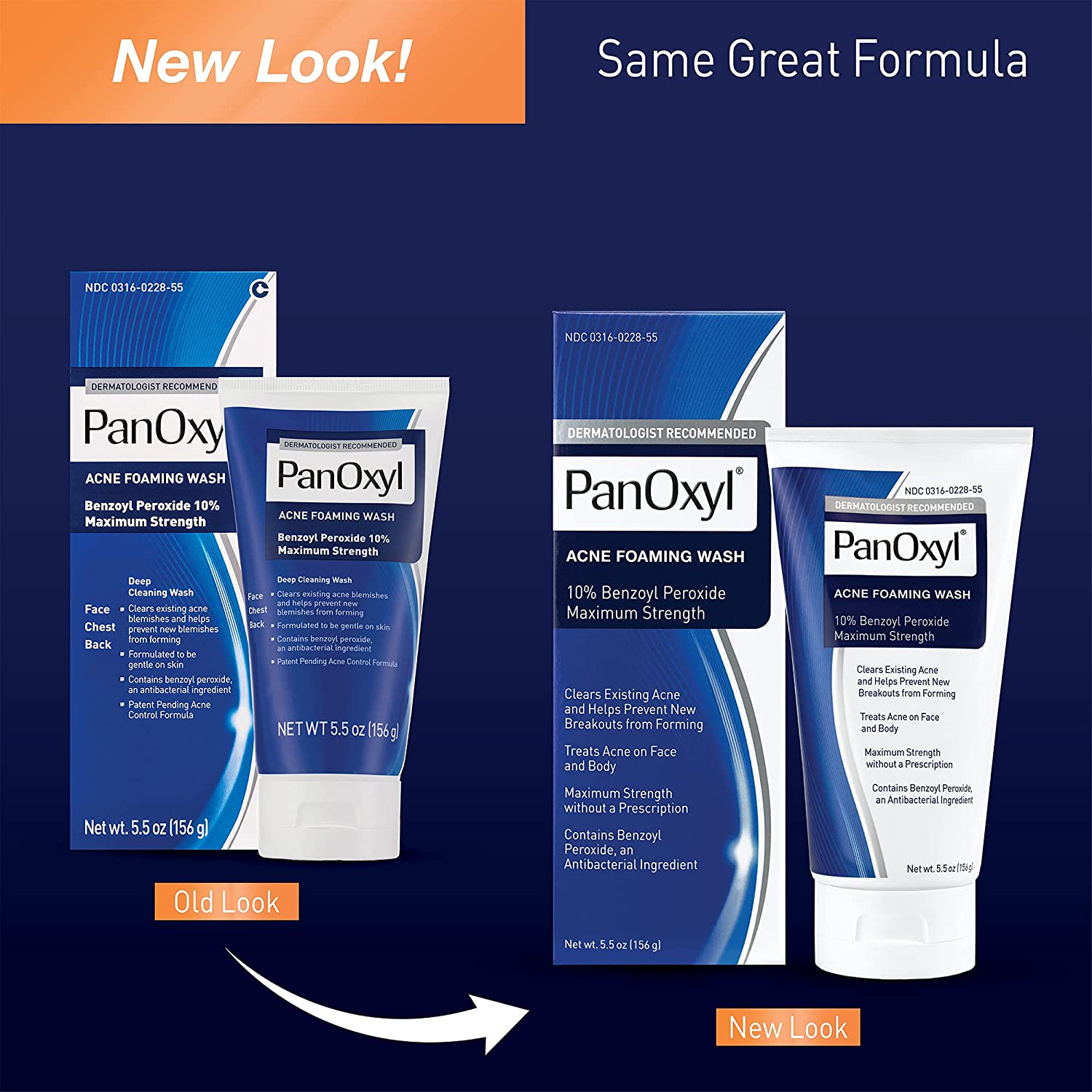 Panoxyl Acne Foaming Wash | Variations Posted | 10% Maximum Strength | 4% Daily Control