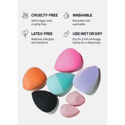 AOA Studio Makeup Blender Vault Gift Set | 7-PC Sponge Set