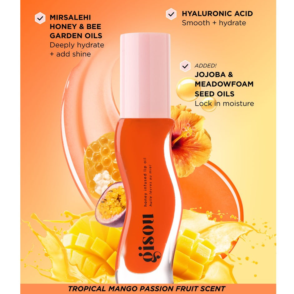 Gisou Honey Infused Hydrating Lip Oil