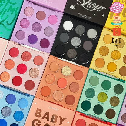 Colourpop 9 Pan Pressed Eyeshadow Palette