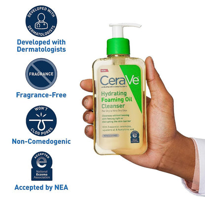 Cerave Hydrating Foaming Oil Cleanser 237ml