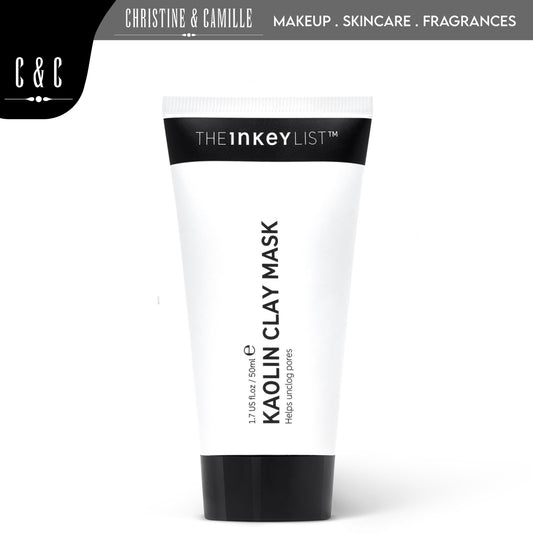 The Inkey List Kaolin Clay Mask 50ml | Unclog Pores | Best for Oily Skin