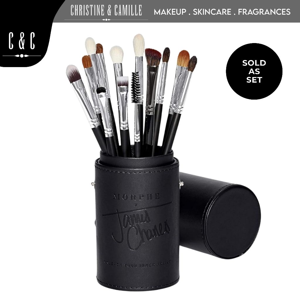 Morphe x James Charles Eye Brush Set | 13-Pc Full Sized Eye Brush Set