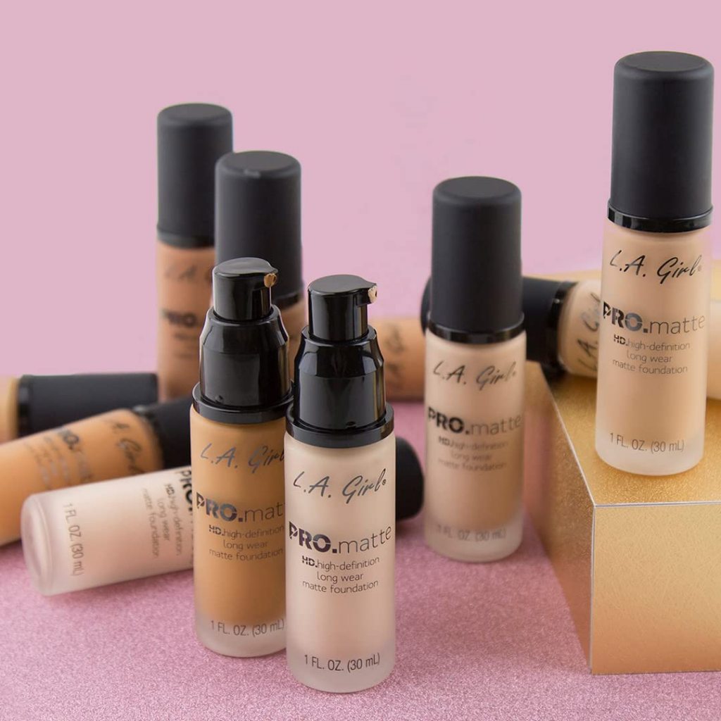 LA Girl Pro Matte Foundation 30ml | Shine-Free Suede-Like Finish