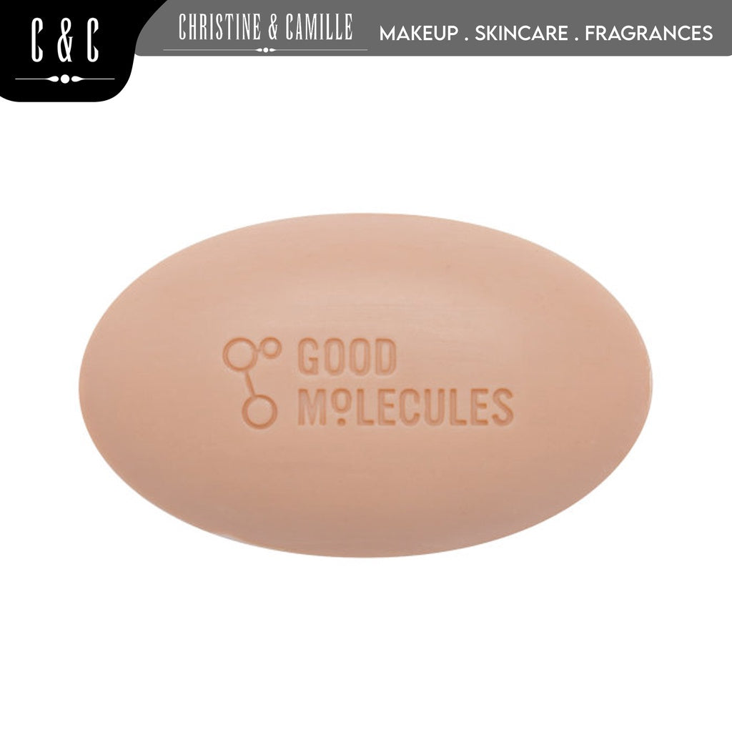 Good Molecules Clarify and Cleanse Bar 89g | Clarifies & Detoxifies Skin | For Face & Body