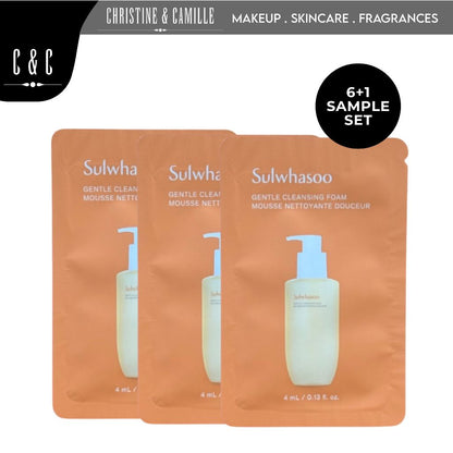 Sulwhasoo Gentle Cleansing Oil 4ml | 6+1 Sample Sachet Set