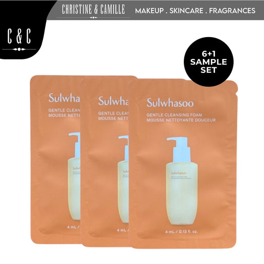 Sulwhasoo Gentle Cleansing Oil 4ml | 6+1 Sample Sachet Set
