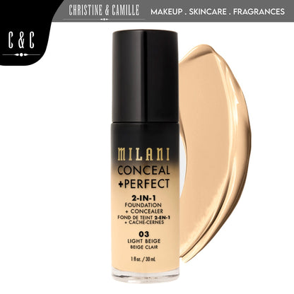 Milani Conceal + Perfect 2in1 Foundation 30ml