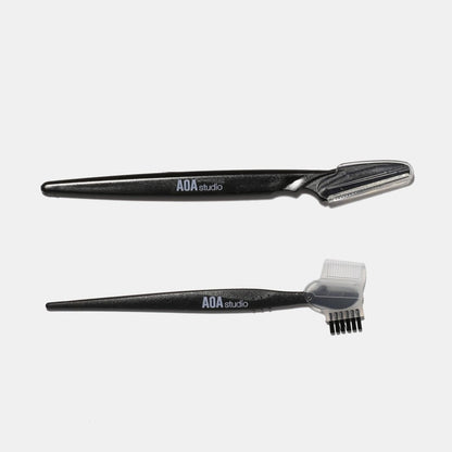 AOA 2-Piece Eyebrow RAZOR Set