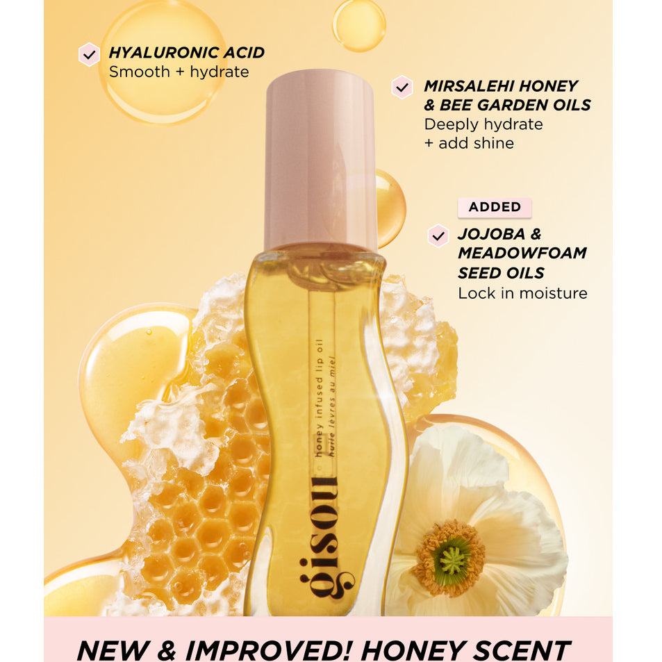 Gisou Honey Infused Hydrating Lip Oil