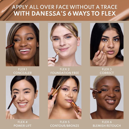 Danessa Myricks Yummy Skin Lift & Flex Concealer Swatch Card
