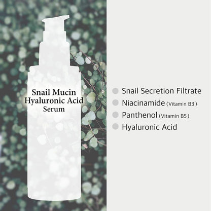 Cos de Baha Snail Mucin Serum 120ml EXP 11.26