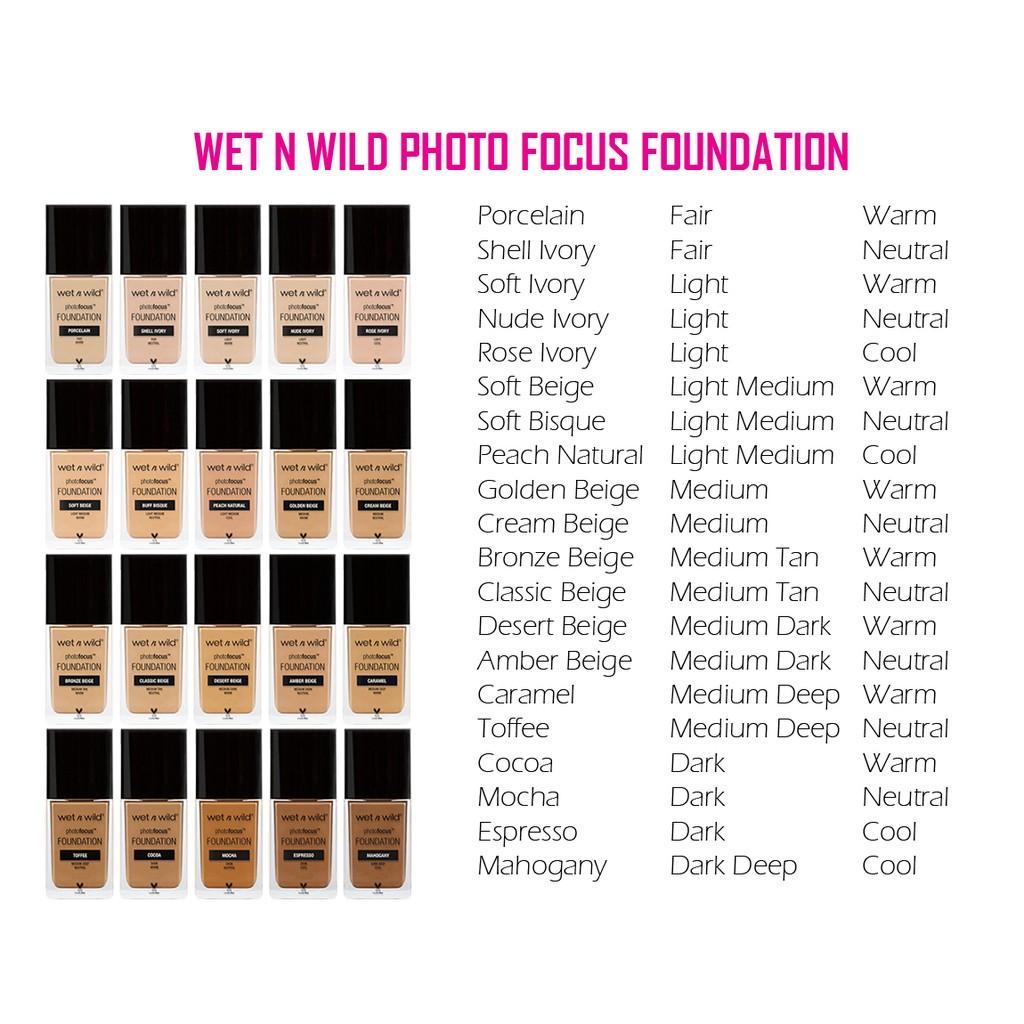 Wet N Wild PhotoFocus Matte Foundation 30ml