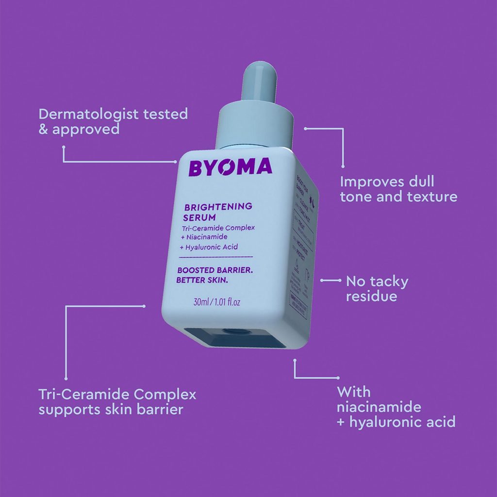 Byoma Brightening Serum 30ml | Brightening + Hydrating Serum