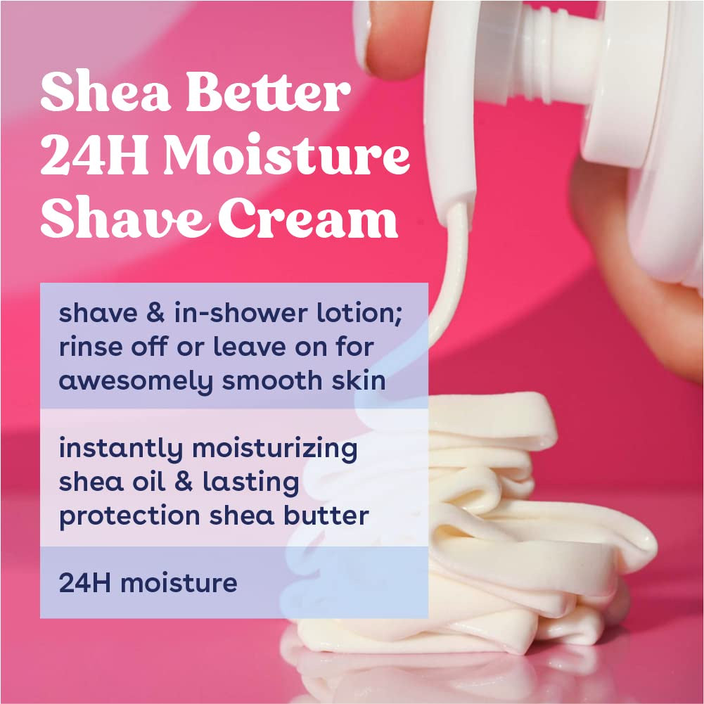 EOS Shea Better Shave Cream 207ml | Non Foaming Shave Cream