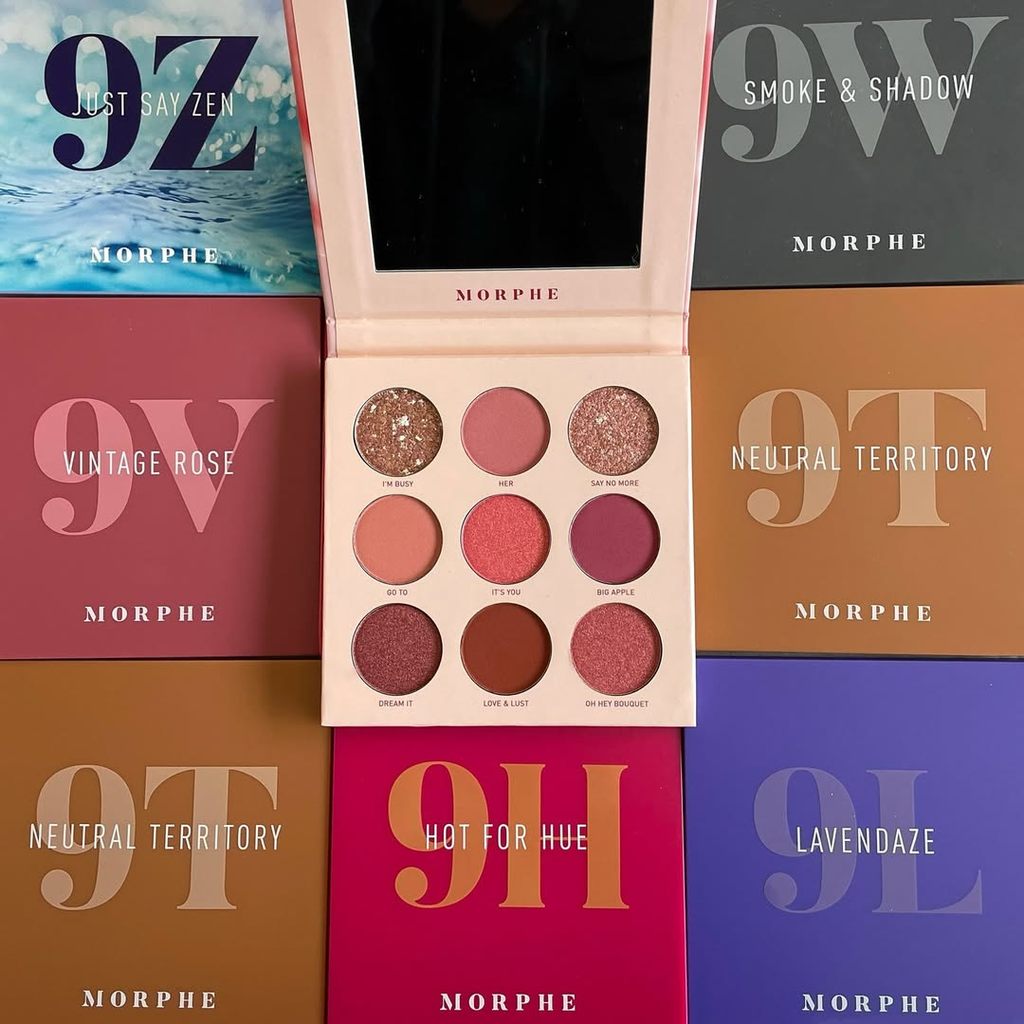 MORPHE 9 PAN ARTISTRY EYESHADOW PALETTE 9T 9P