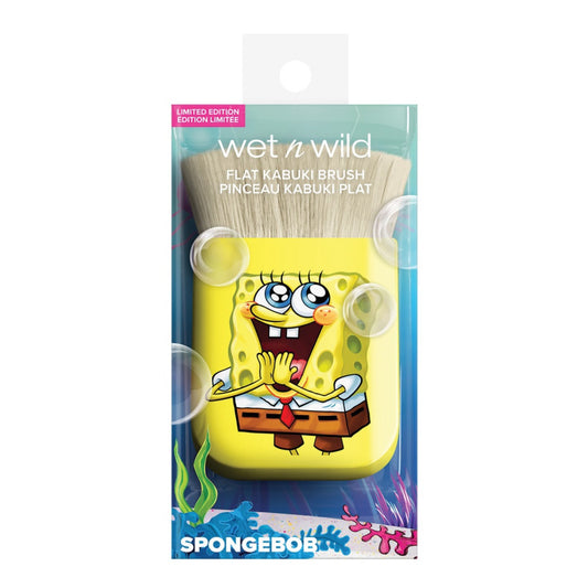 Wet n Wild x Spongebob Squarepants Flat Kabuki Brush